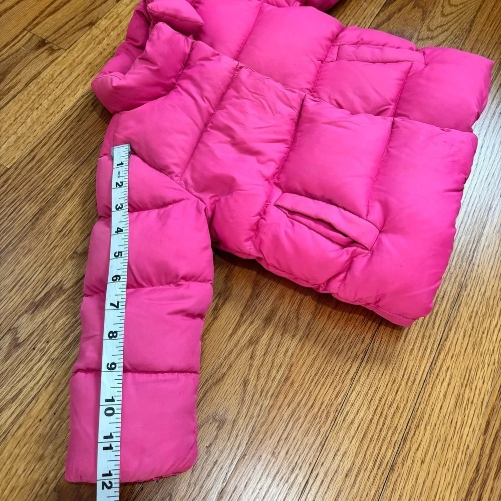 Kate Spade babygap toddler girl 2Y fuchsia down feather filled warm puffer coat